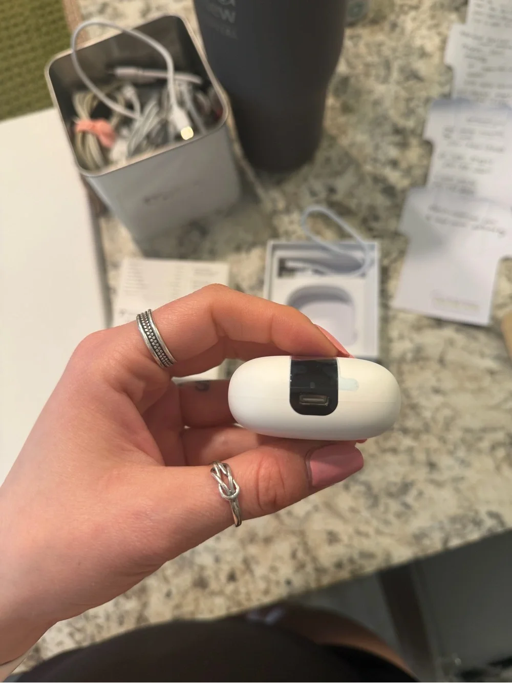 S58 True Wireless Earbuds - White